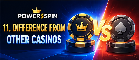 Difference from Other Casinos