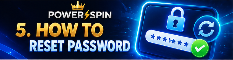 How to Reset Password